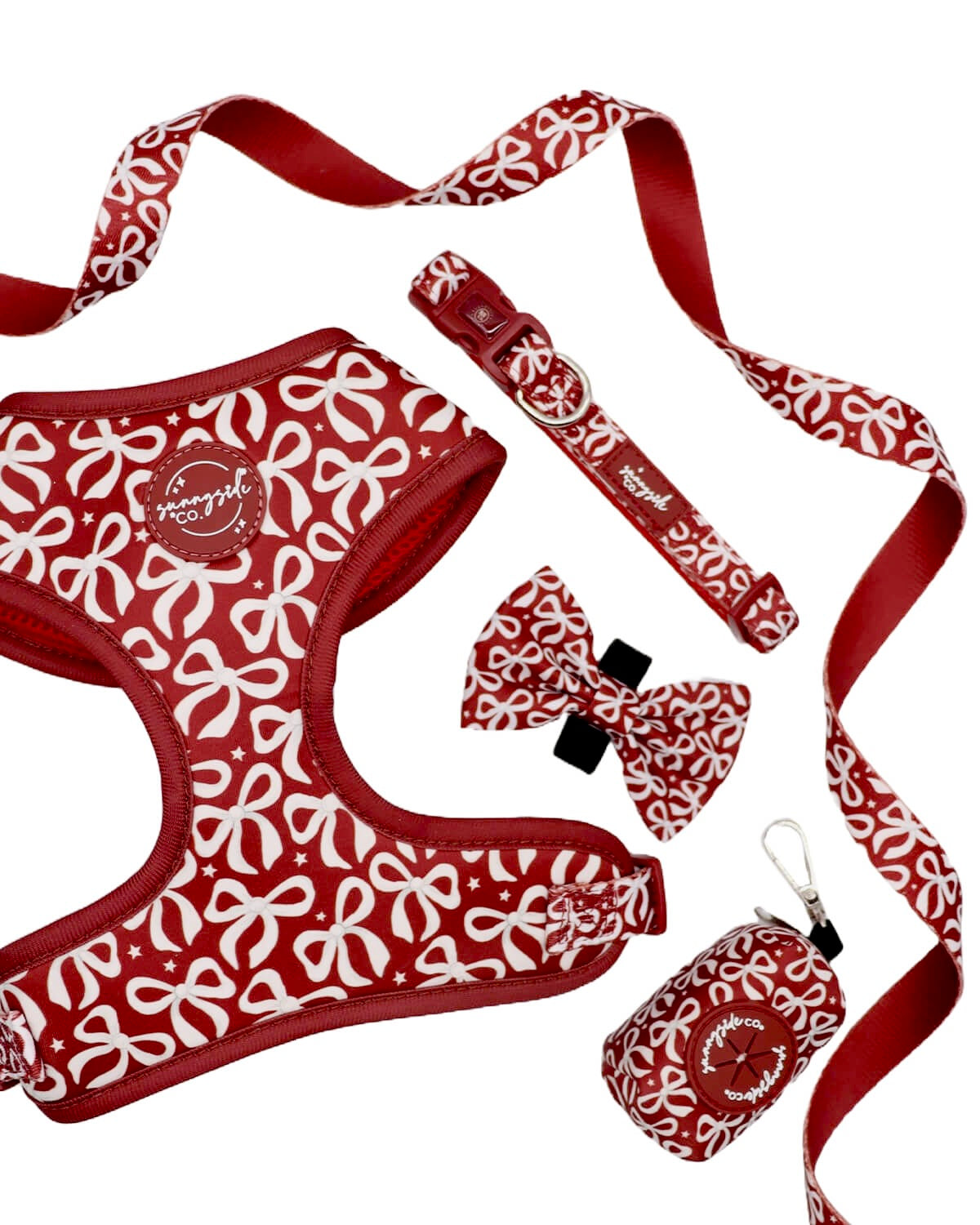 Poo Bag Holder - Bow So Festive