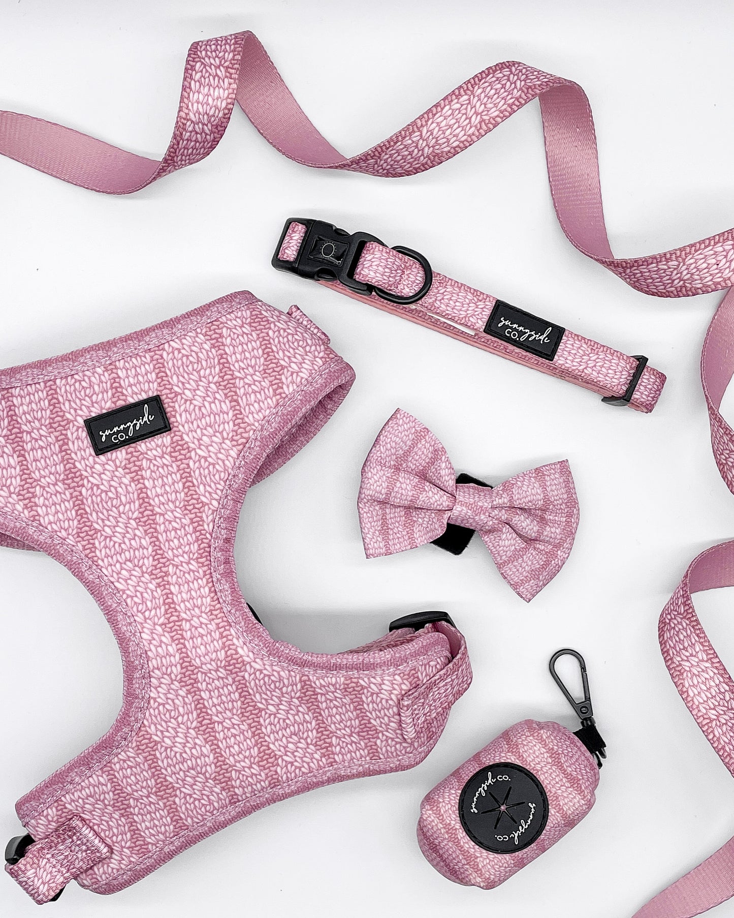 Collar - Stitched with Love - DUSKY PINK