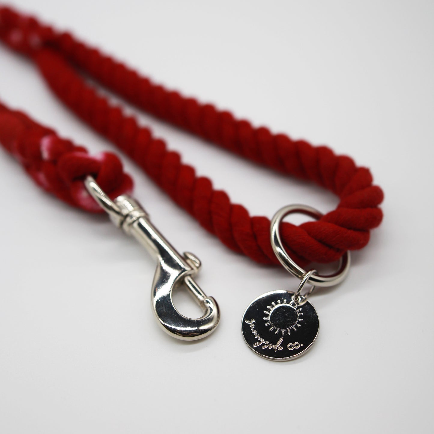 Burgundy Love - Rope Lead