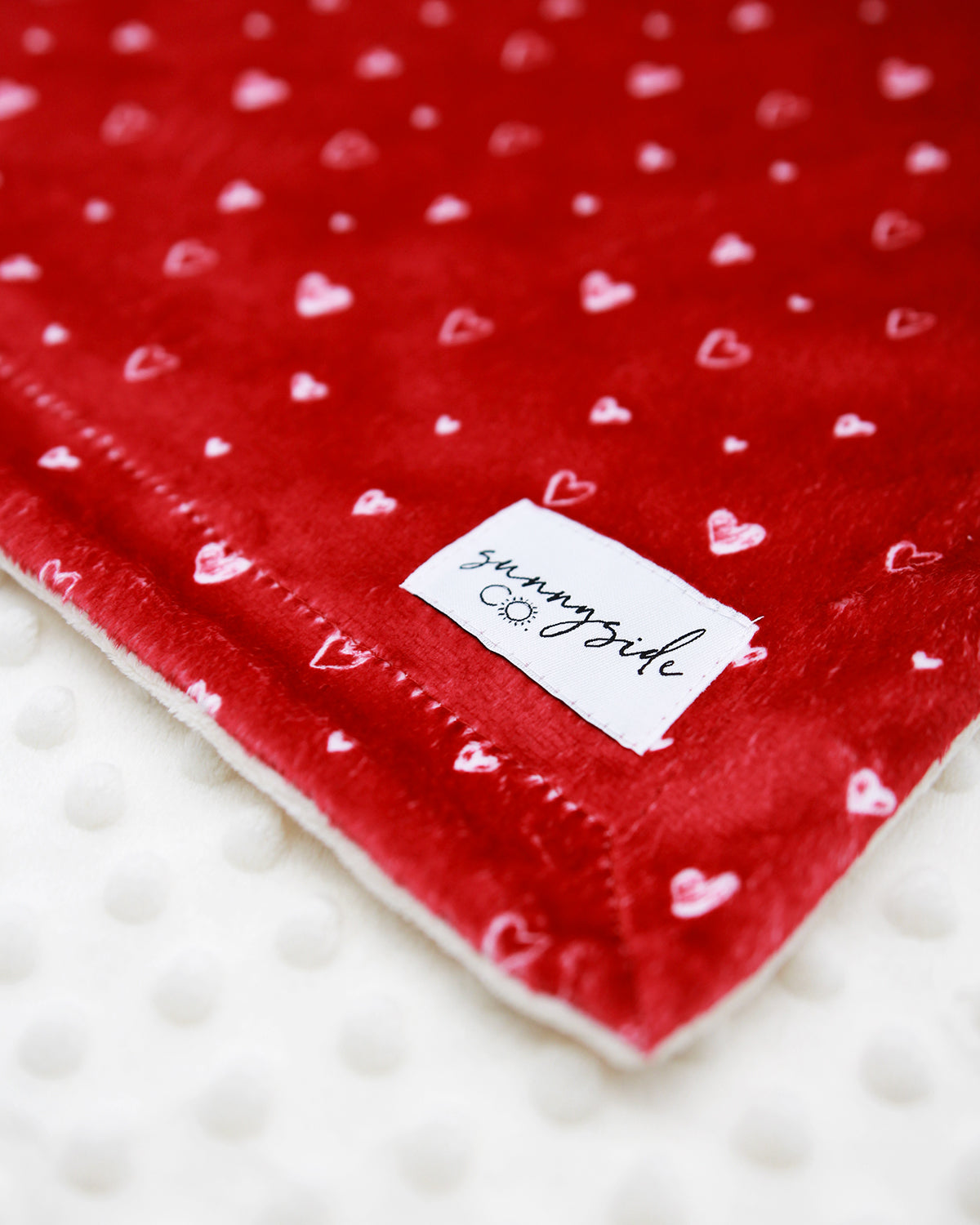 Burgundy Love - Pet Blanket