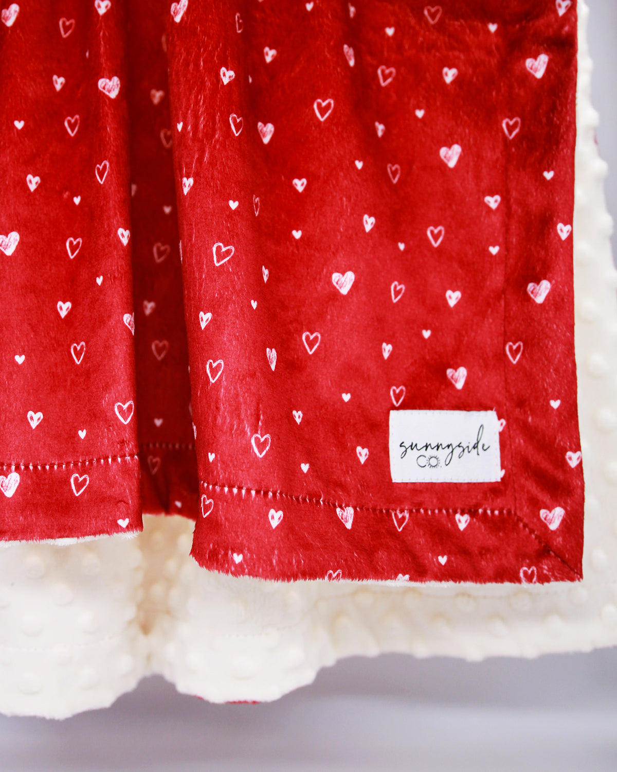 Burgundy Love - Pet Blanket