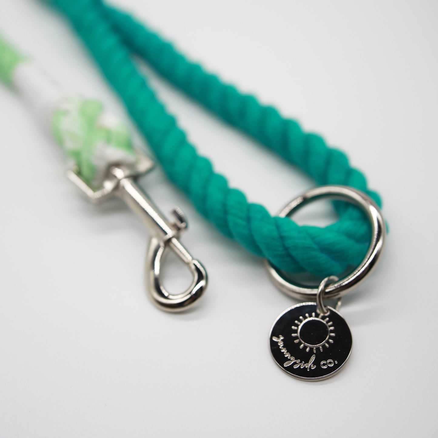 Mint Teal - Rope Lead
