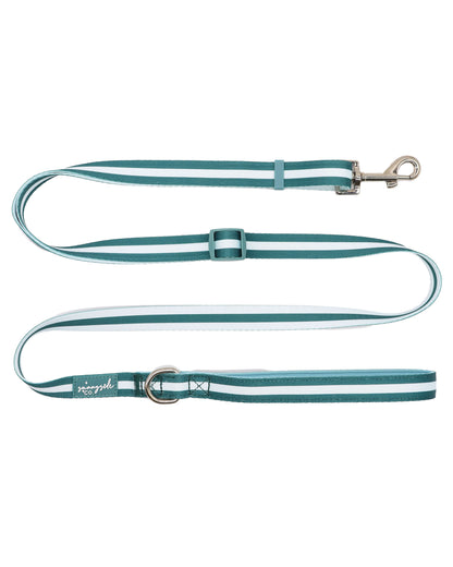 Adjustable Lead - Teal Stripes
