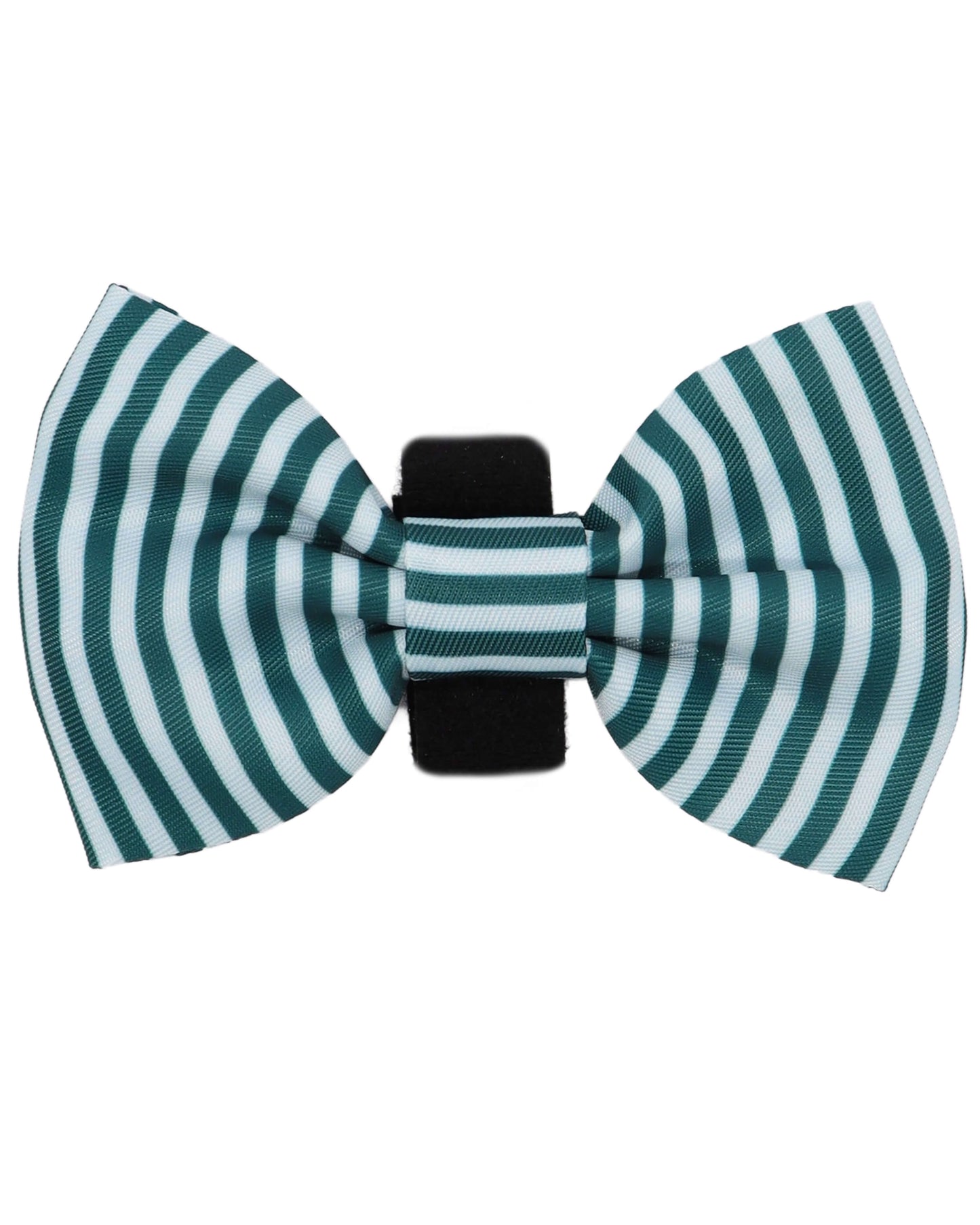 Bow Tie - Teal Stripes