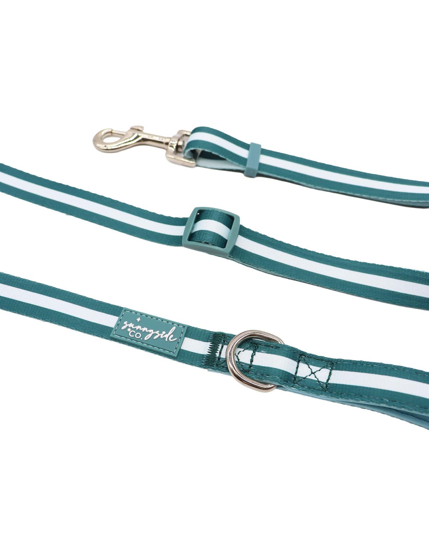 Adjustable Lead - Teal Stripes