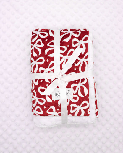Bow So Festive - Pet Blanket
