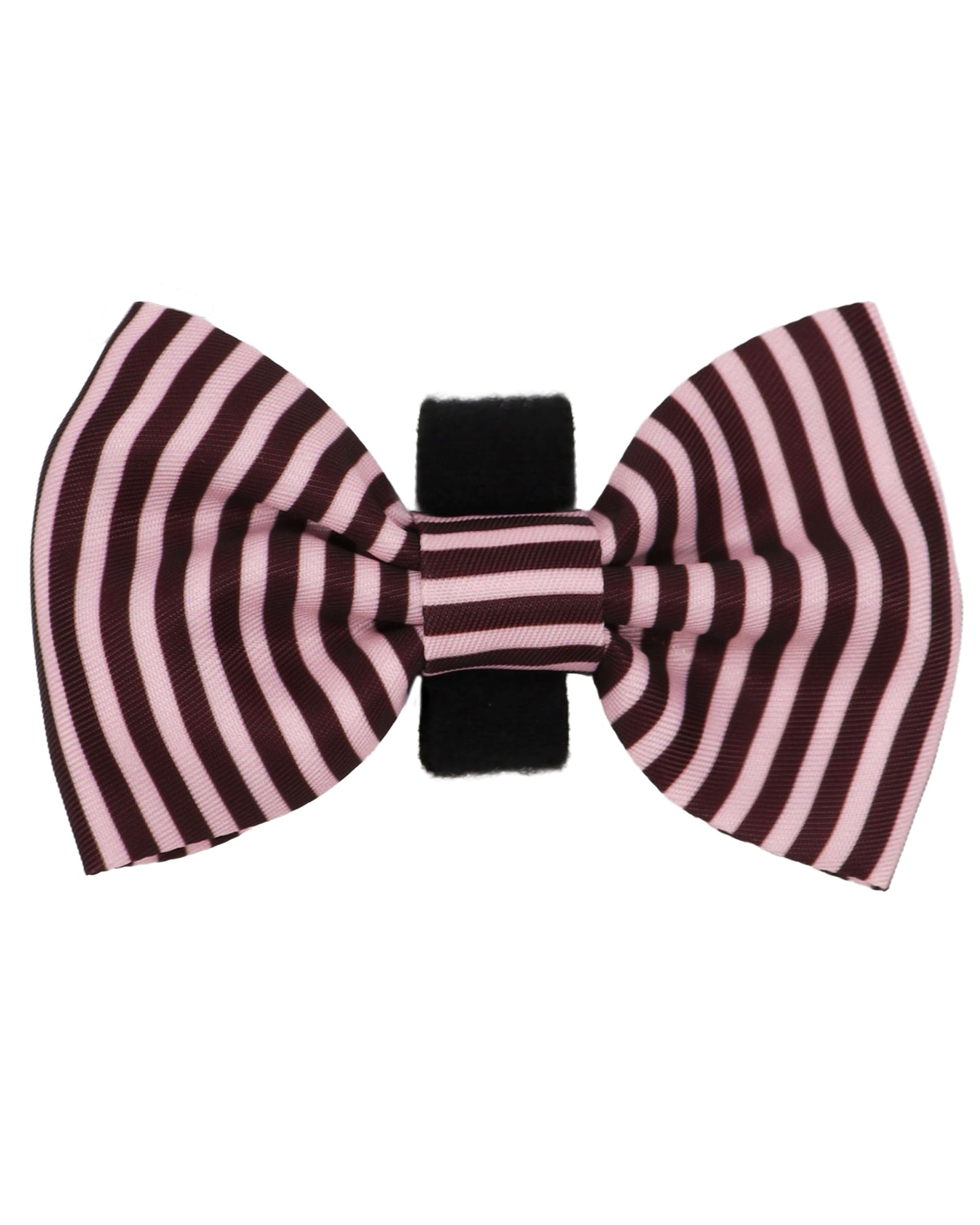 Bow Tie - Burgundy Stripes