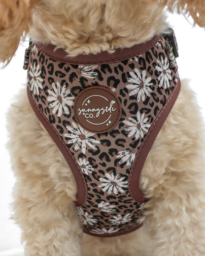Adjustable Harness - Leopard in Bloom