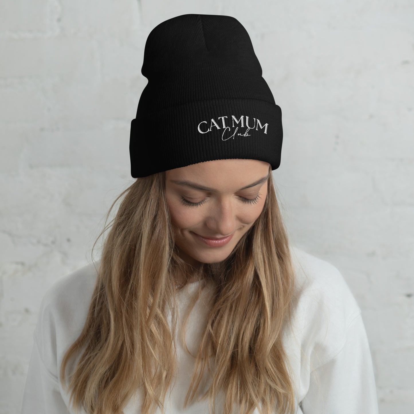 'Cat Mum Club' Beanie