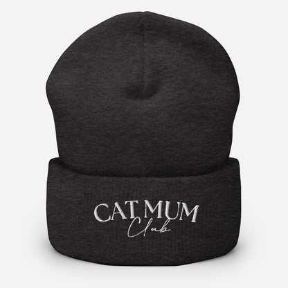 'Cat Mum Club' Beanie