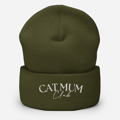 'Cat Mum Club' Beanie