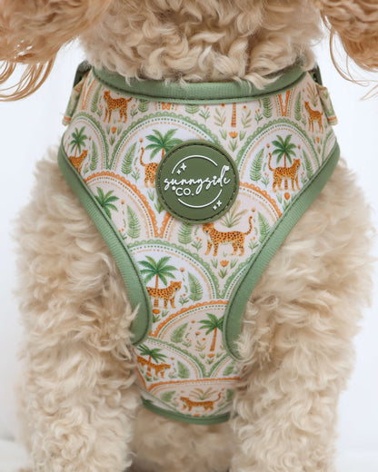 Adjustable Harness - Sage Safari