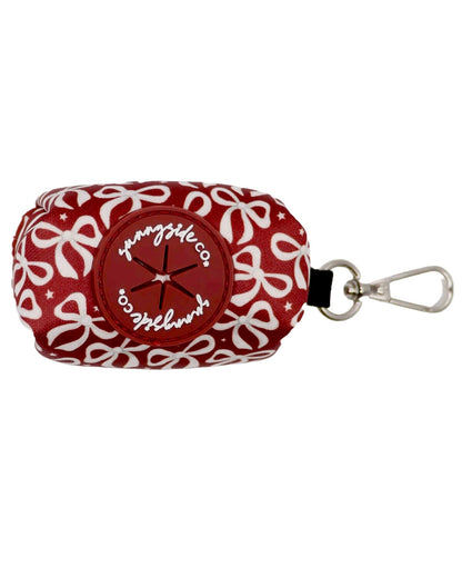 Poo Bag Holder - Bow So Festive