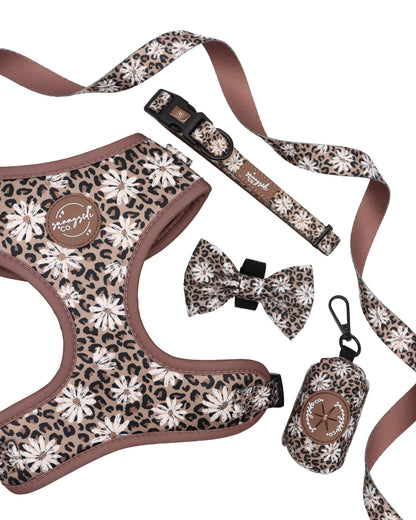 Adjustable Harness - Leopard in Bloom