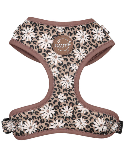 Adjustable Harness - Leopard in Bloom