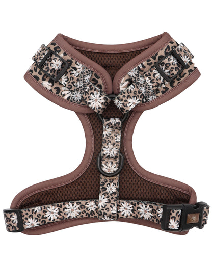 Adjustable Harness - Leopard in Bloom