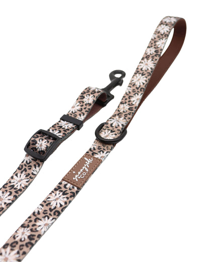 Adjustable Lead - Leopard in Bloom
