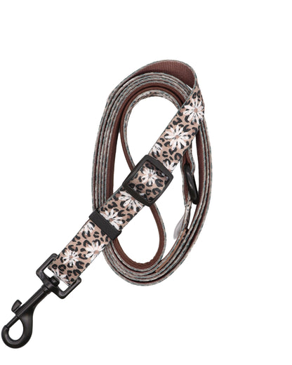 Adjustable Lead - Leopard in Bloom