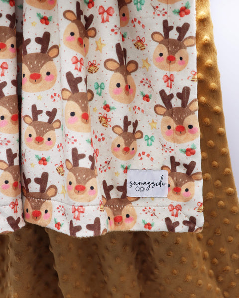 Reindeer Kisses - Pet Blanket