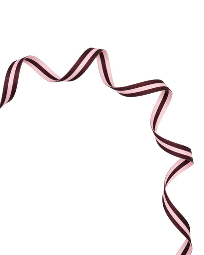 Adjustable Lead - Burgundy Stripes