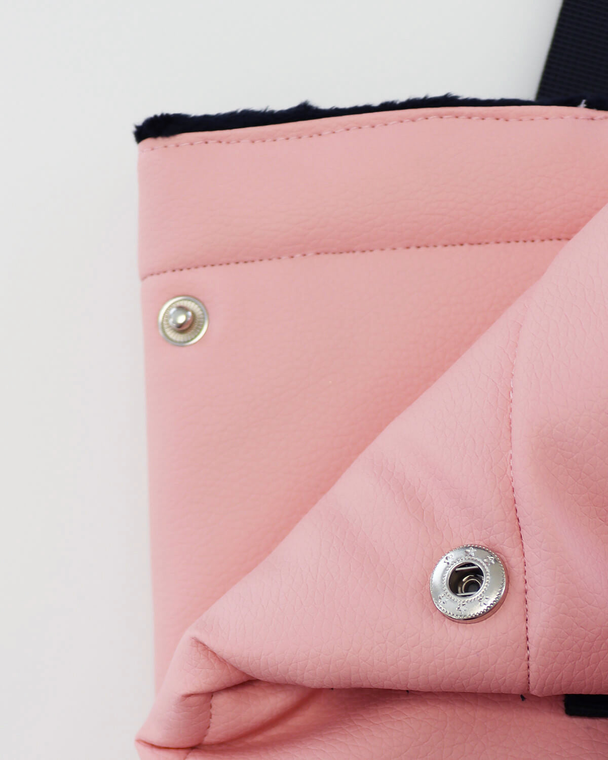 The Original Faux Leather Mat Bag - PINK