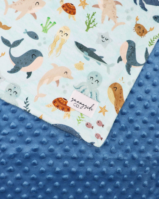 Sea of Blue - Pet Blanket