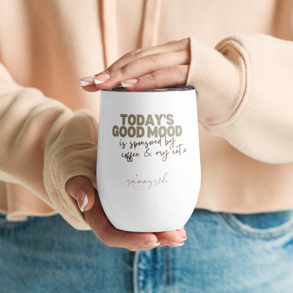 'Today's Good Mood - CAT' Tumbler