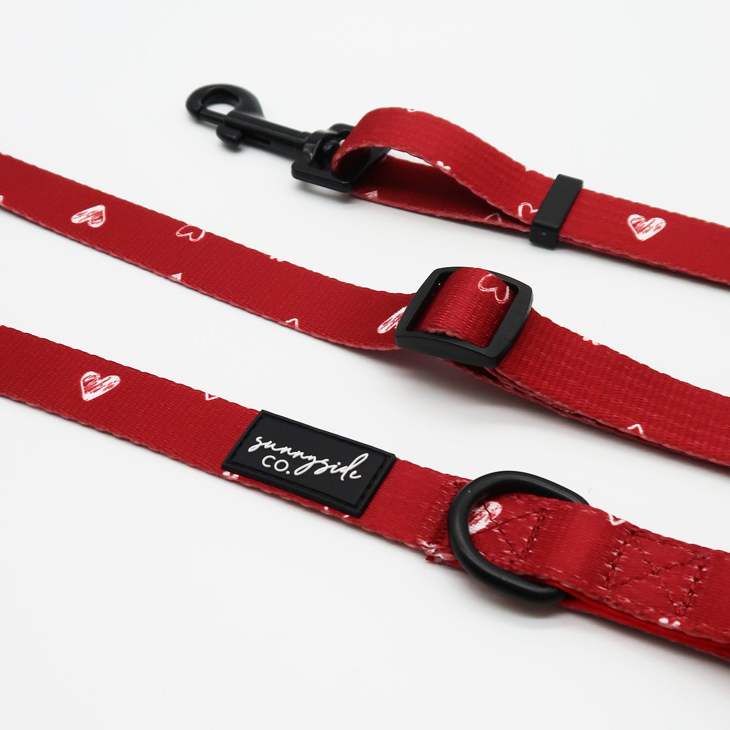 Adjustable Lead - Burgundy Love