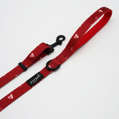 Adjustable Lead - Burgundy Love