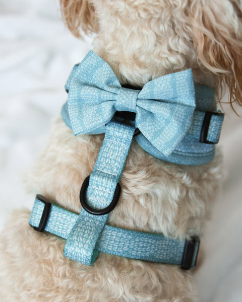 Bow Tie - Stitched With Love - ICE BLUE