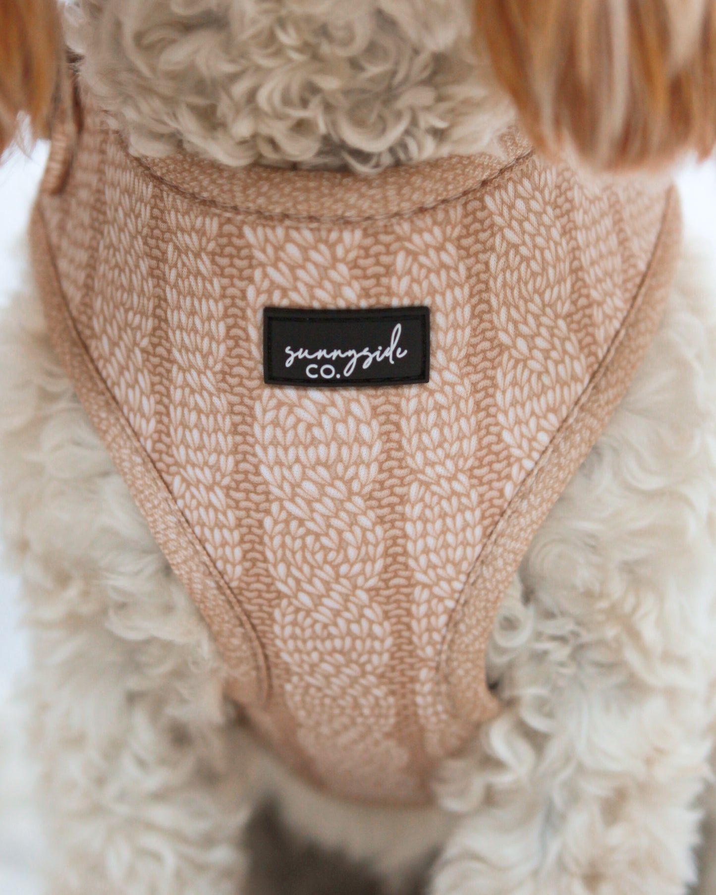 Adjustable Harness - Stitched with Love - GOLDEN BEIGE