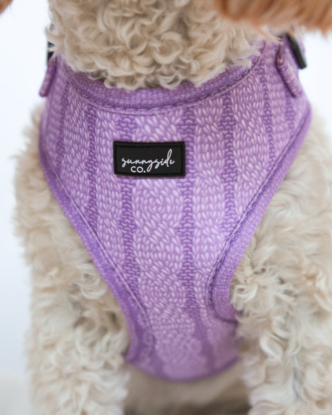 Adjustable Harness - Stitched with Love - LILAC
