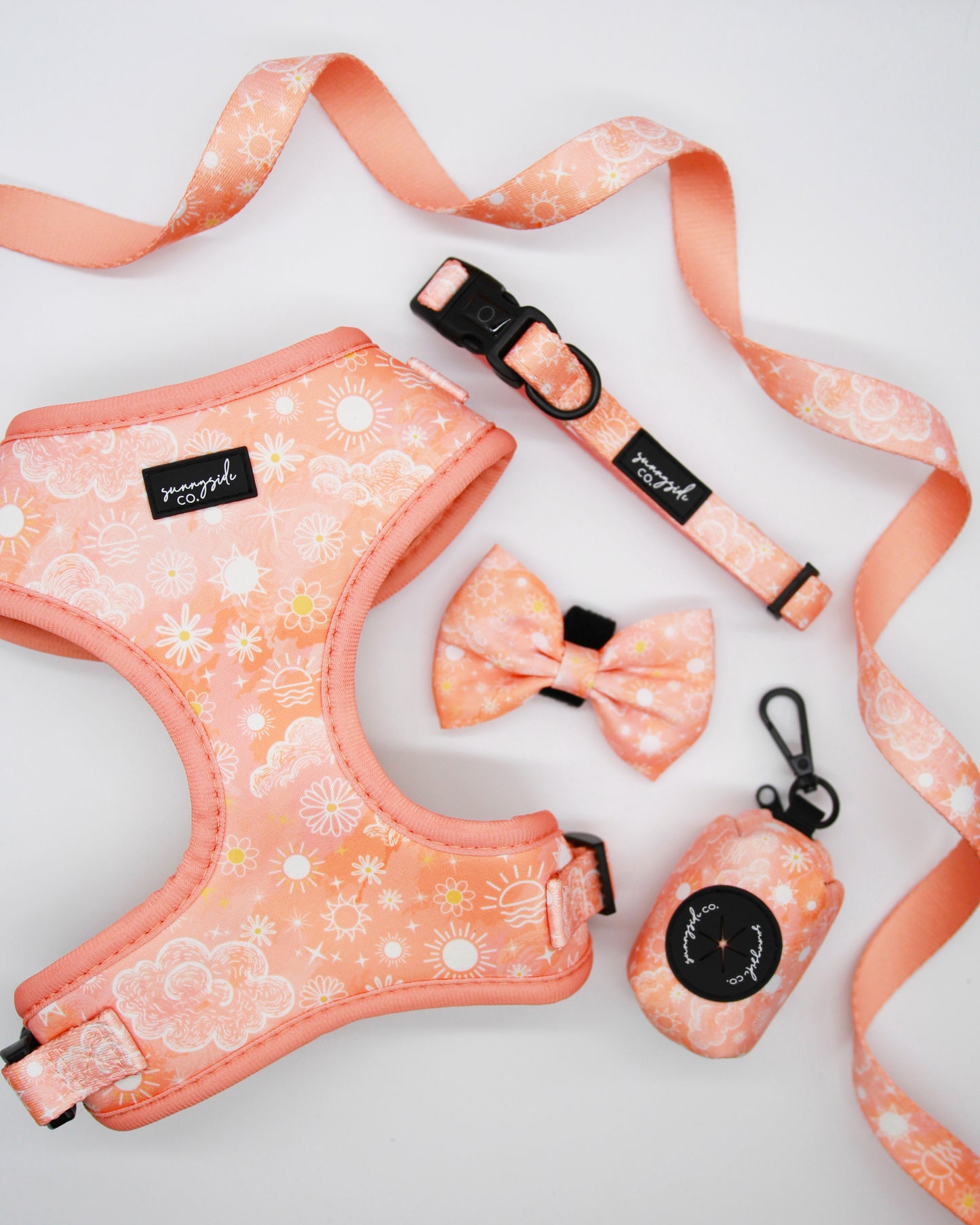 Adjustable Harness - Peach Sunrise