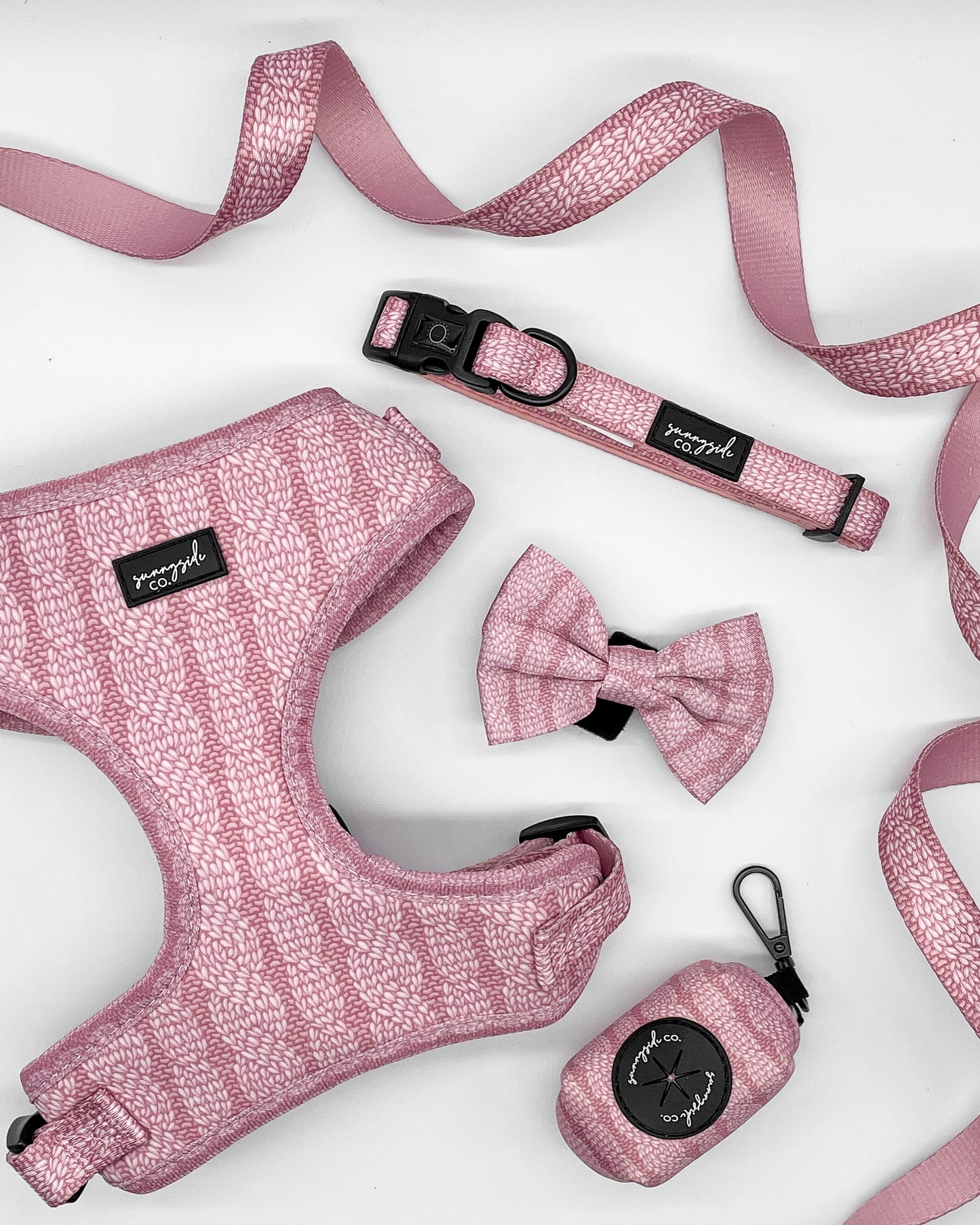 Adjustable Harness - Stitched with Love - DUSKY PINK