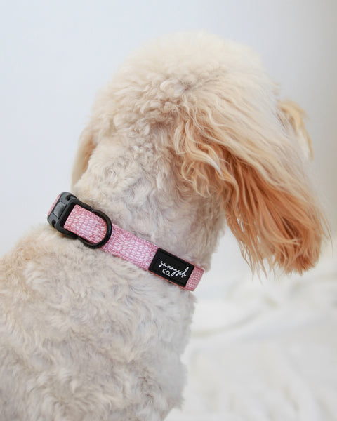 Collar - Stitched with Love - DUSKY PINK