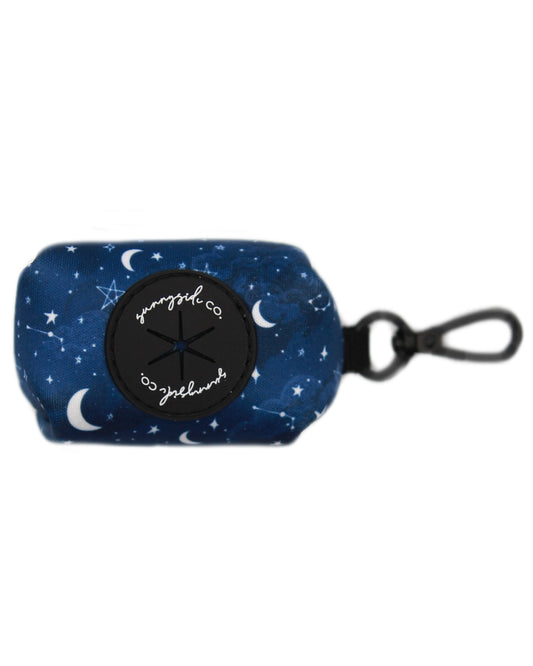 Poo Bag Holder - Navy Nights