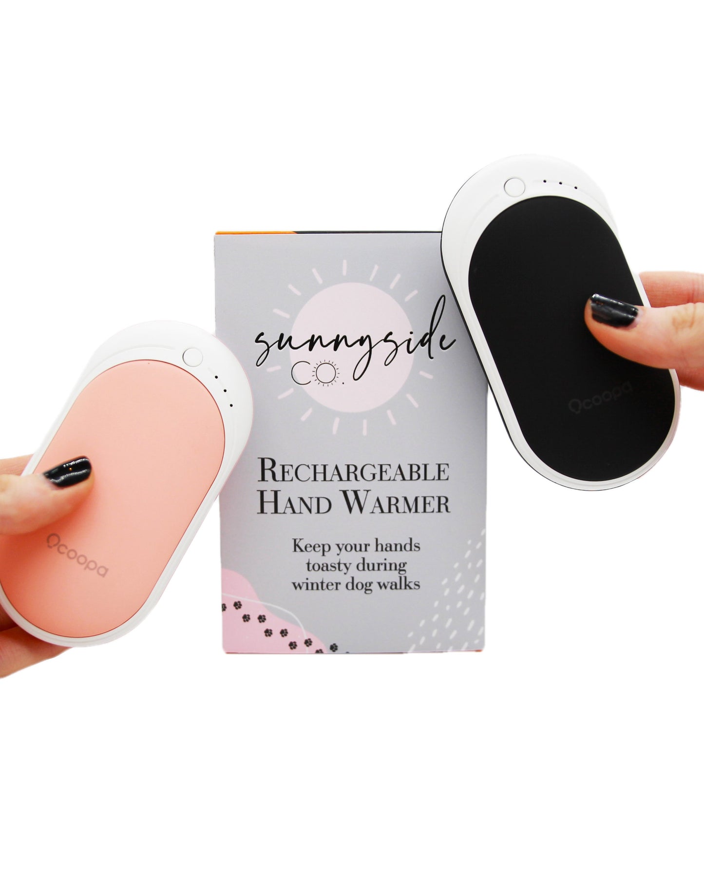 Rechargeable Hand Warmer - PINK