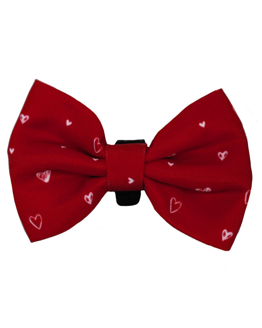 Bow Tie - Burgundy Love