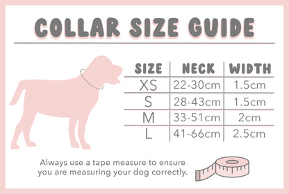 Collar - Stitched with Love - DUSKY PINK