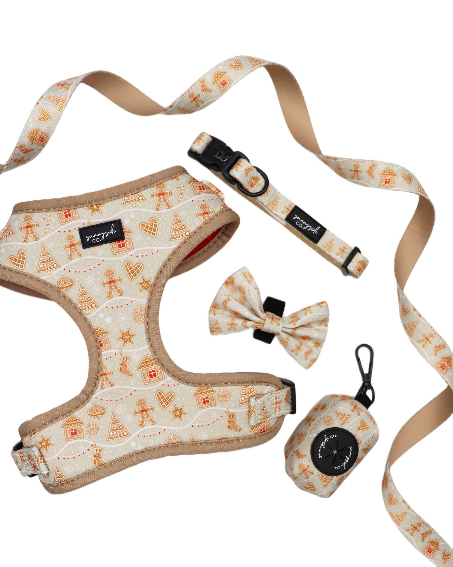 Adjustable Harness - Gingerbread Kisses