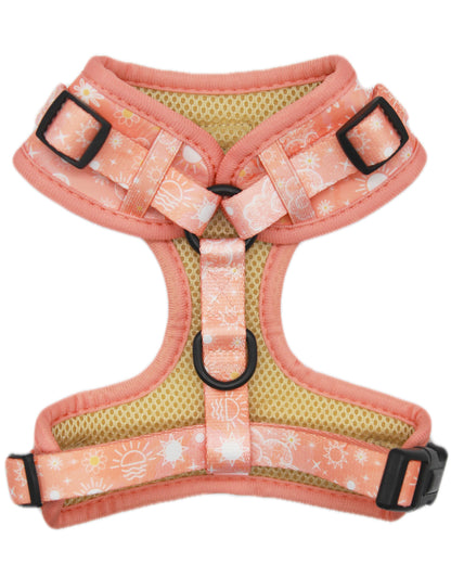 Adjustable Harness - Peach Sunrise