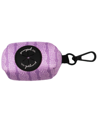 Poo Bag Holder - Stitched with Love - LILAC