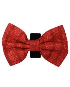 Bow Tie - Stitched With Love - BERRY RED