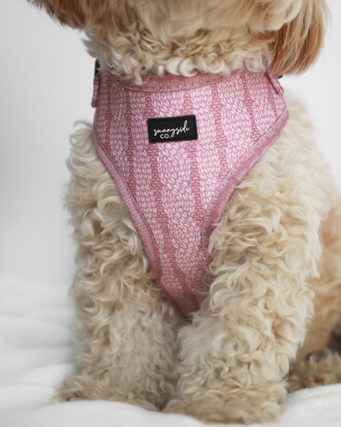 Adjustable Harness - Stitched with Love - DUSKY PINK