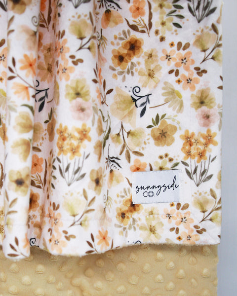 Vintage Bloom - Pet Blanket